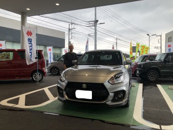 スイフトスポーツご納車ありがとうございました！